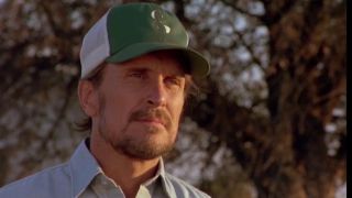 Robert Duvall in a baseball cap in Tender Mercies