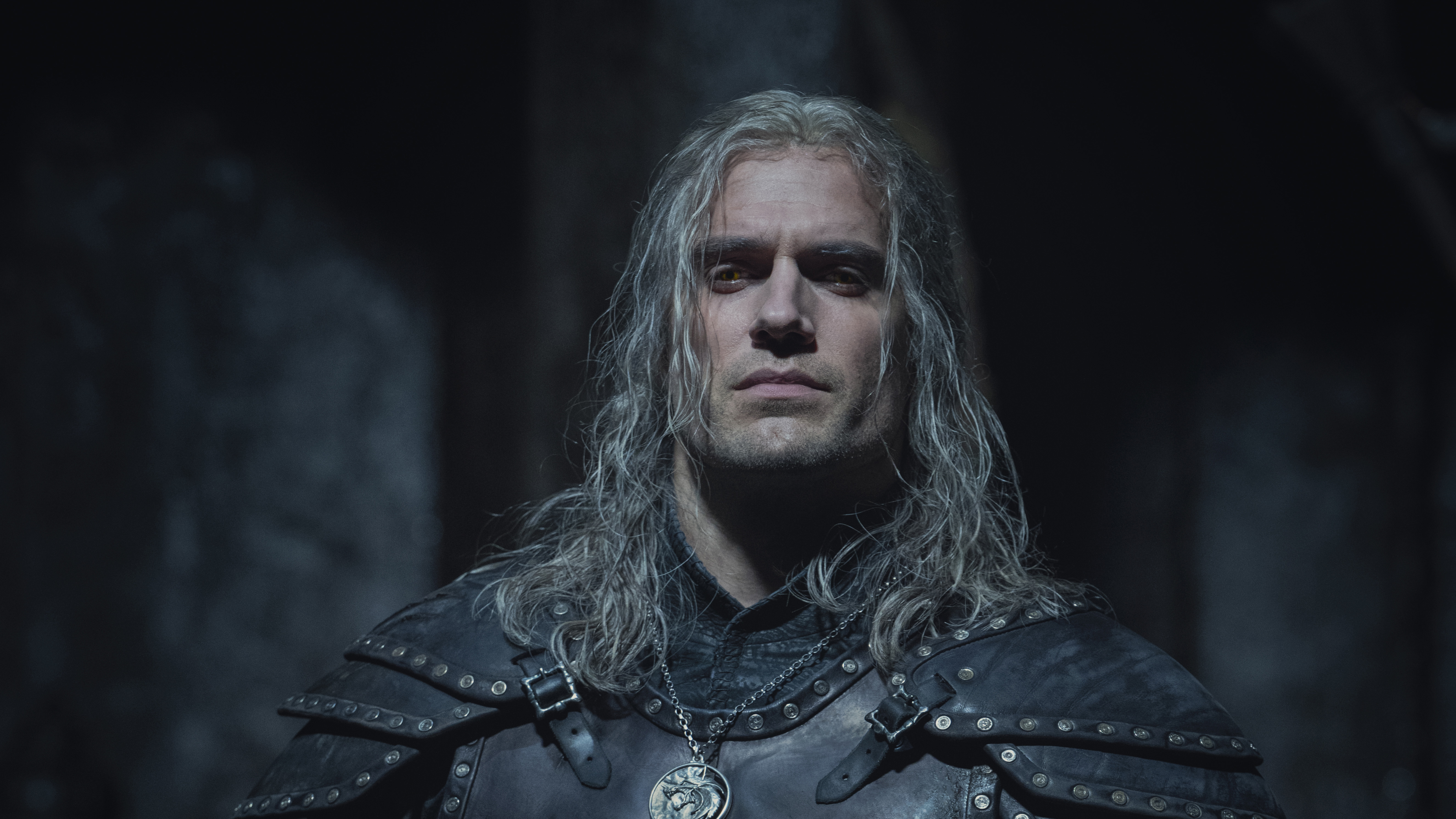 Geralt of Rivia in The Witcher season 2, played by Henry Cavill.