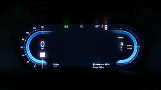 2024 Volvo XC40 Recharge Single Ultimate cluster display.