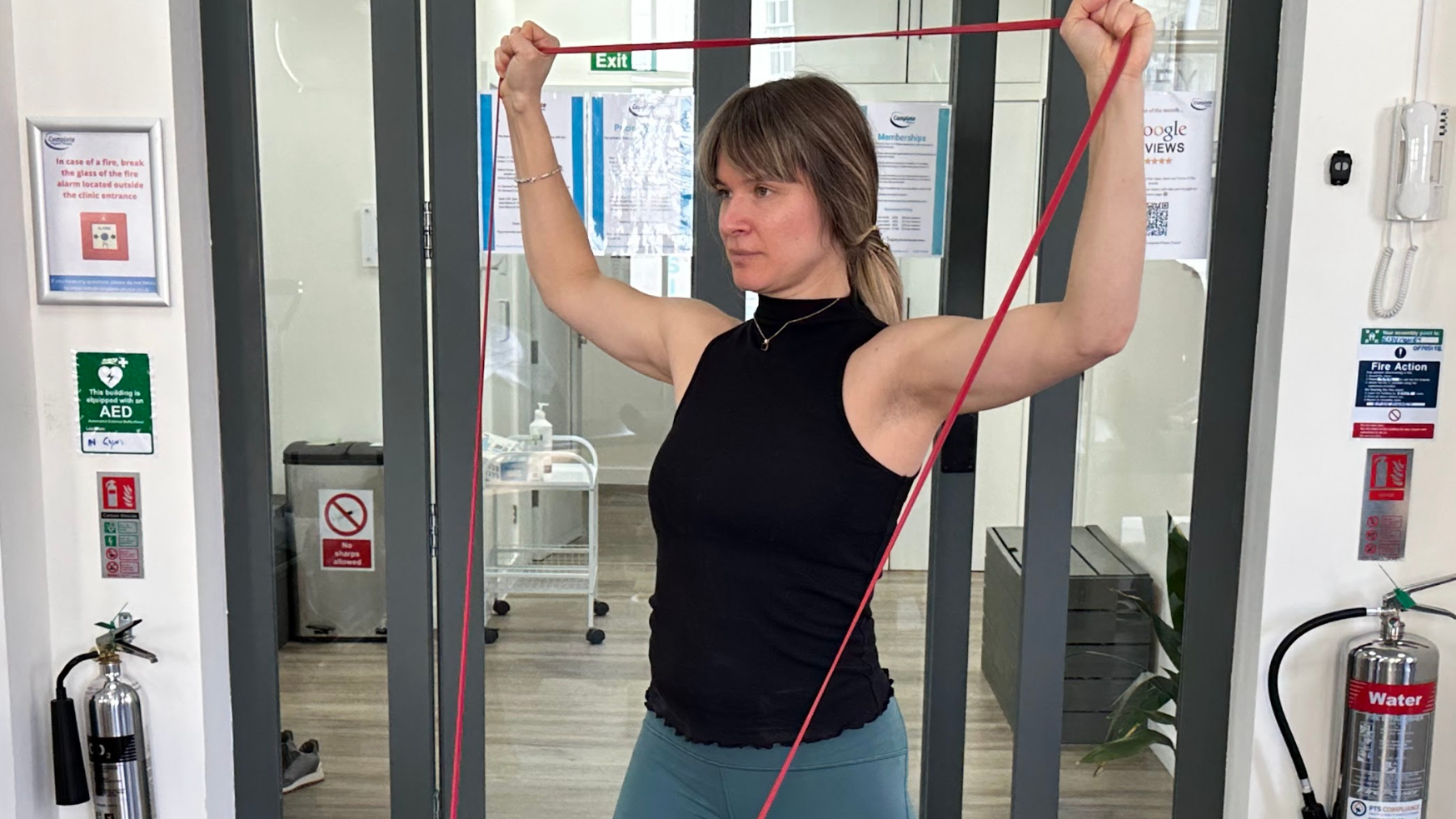 Resistance band arm workout to build upper body strength | Fit&Well