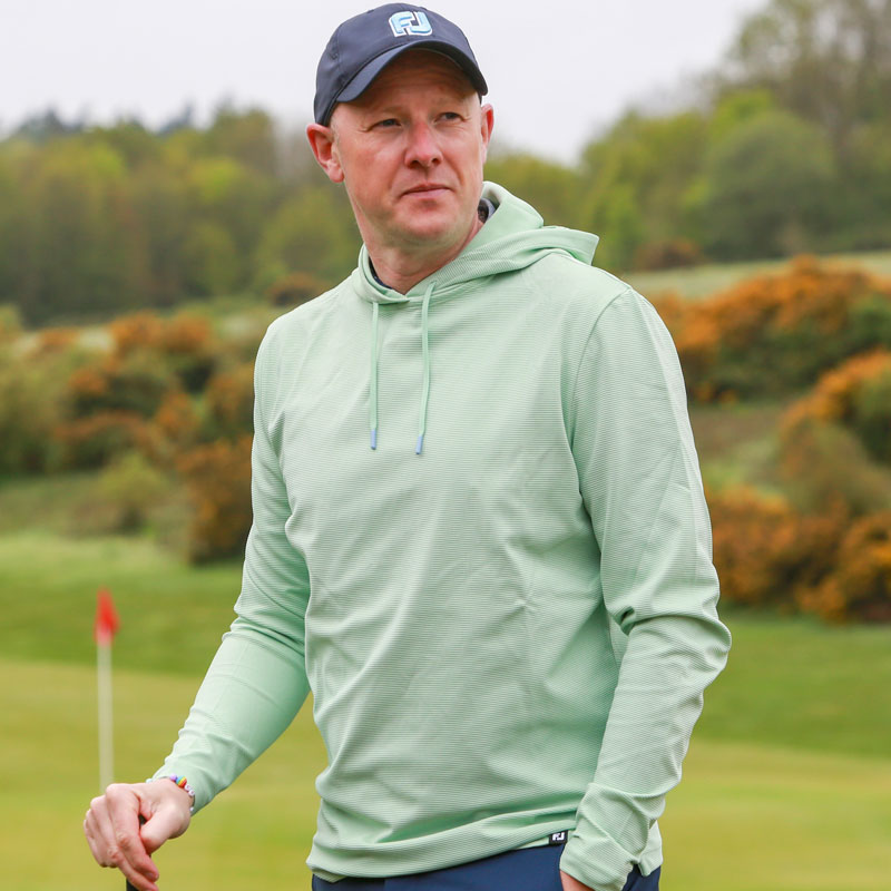 FootJoy Ottoman Jacquard Hoodie