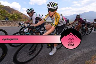 Australian road race champion Amanda Spratt (Mitchelton-Scott) on stage 6 of the 2020 Giro Rosa