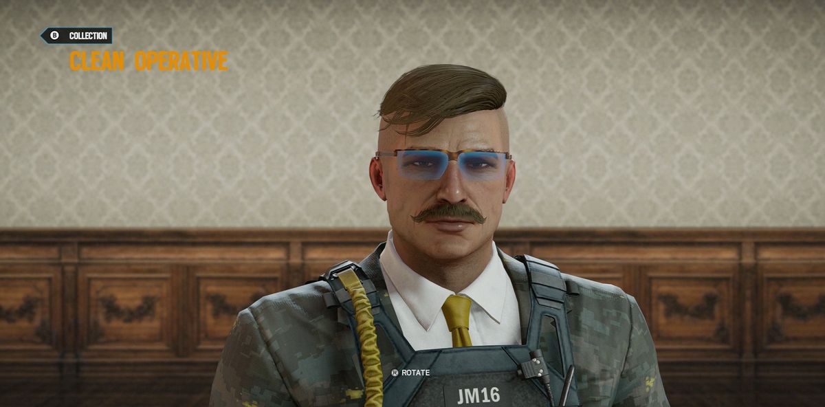 Rainbow Six Siege Clean Operative Headgear (Warden)