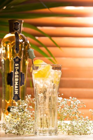 St. Germain Spritz cocktail