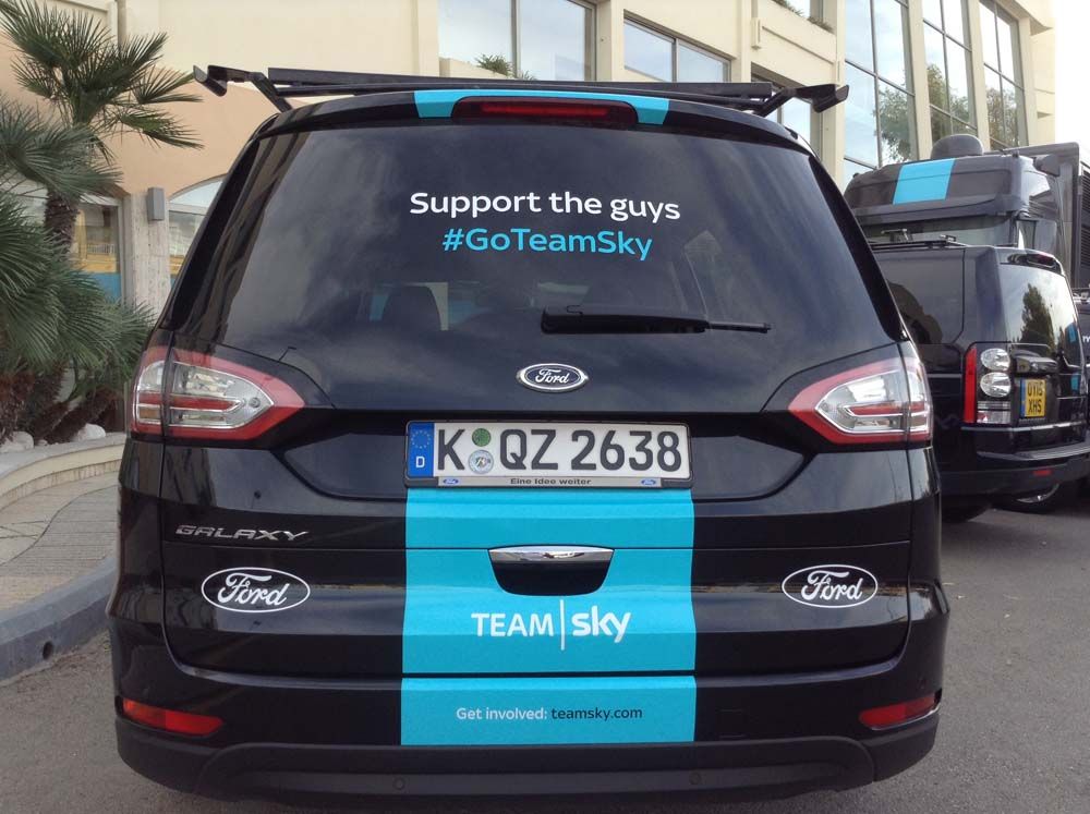 The back of this car is expected to see lots of motor pacing skid marks
