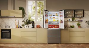 10 celebrity fridges to admire - Beko HarvestFresh fridge freezer