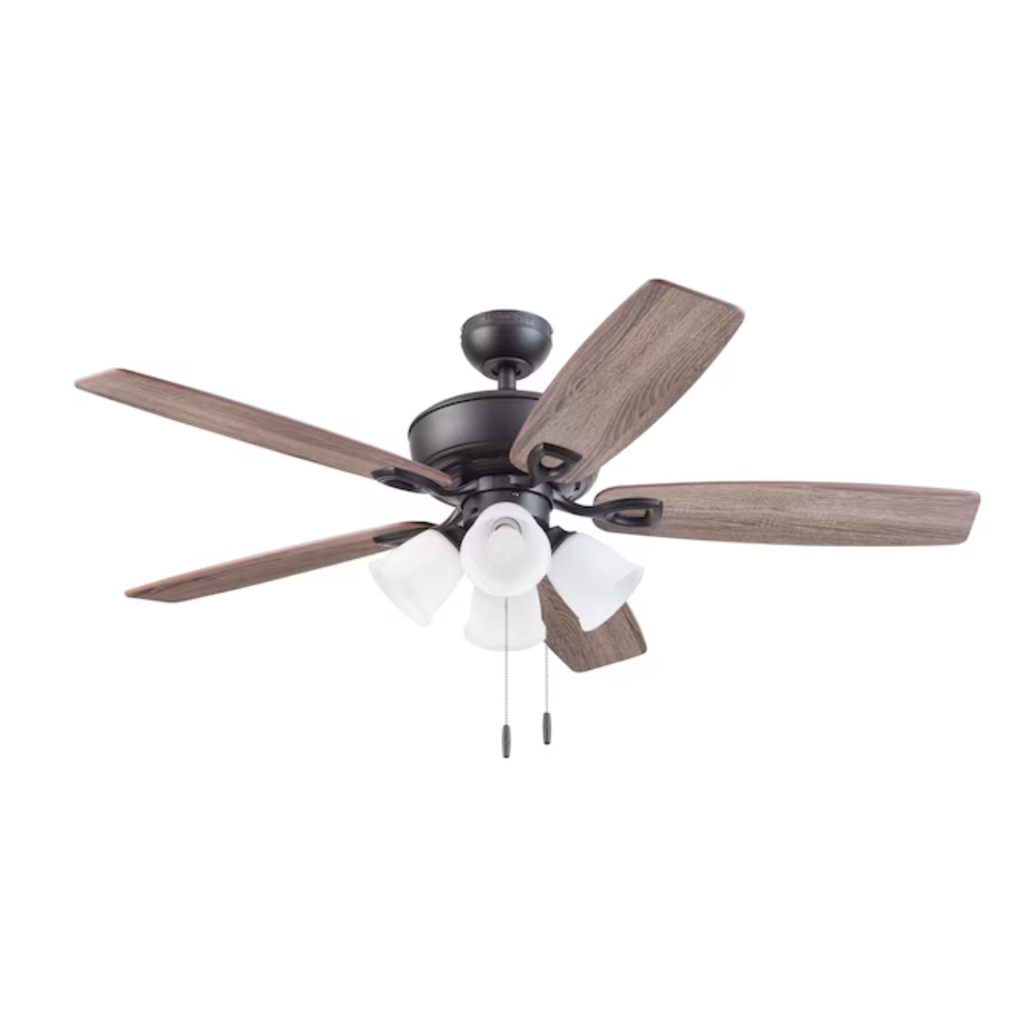 Lowe's ceiling fan with wooden blades
