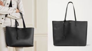 Saint Laurent black tote bag
