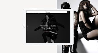 Andreas revamped Rihanna's official website