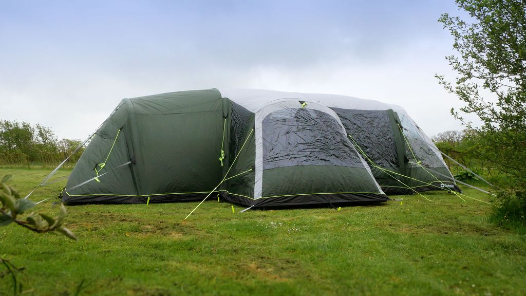 Outwell Pinedale 6PA air tent review an easytopitch tent with plenty