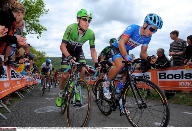 Nathan Haas rode for Dan Martin today