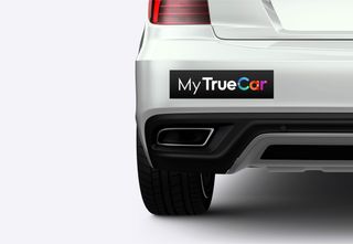 new logo for TrueCar by Pentagram