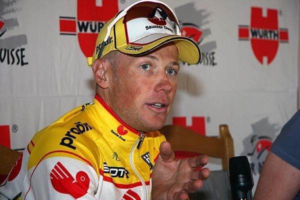 I said many things to him... Chris Horner (Saunier Duval-Prodir) tells it like it was at the post-stage press conference.
