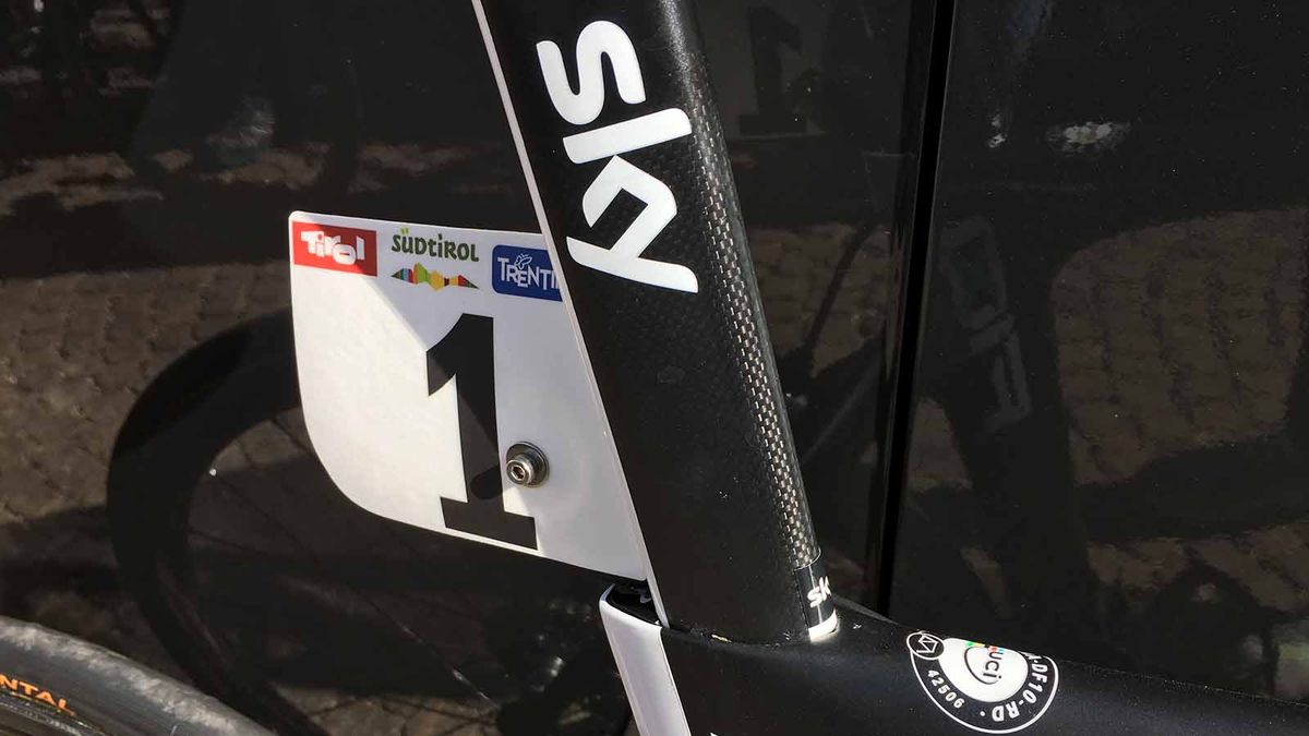 Froome is using the Tour of the Alps as preparation for his Giro d'Italia title challenge