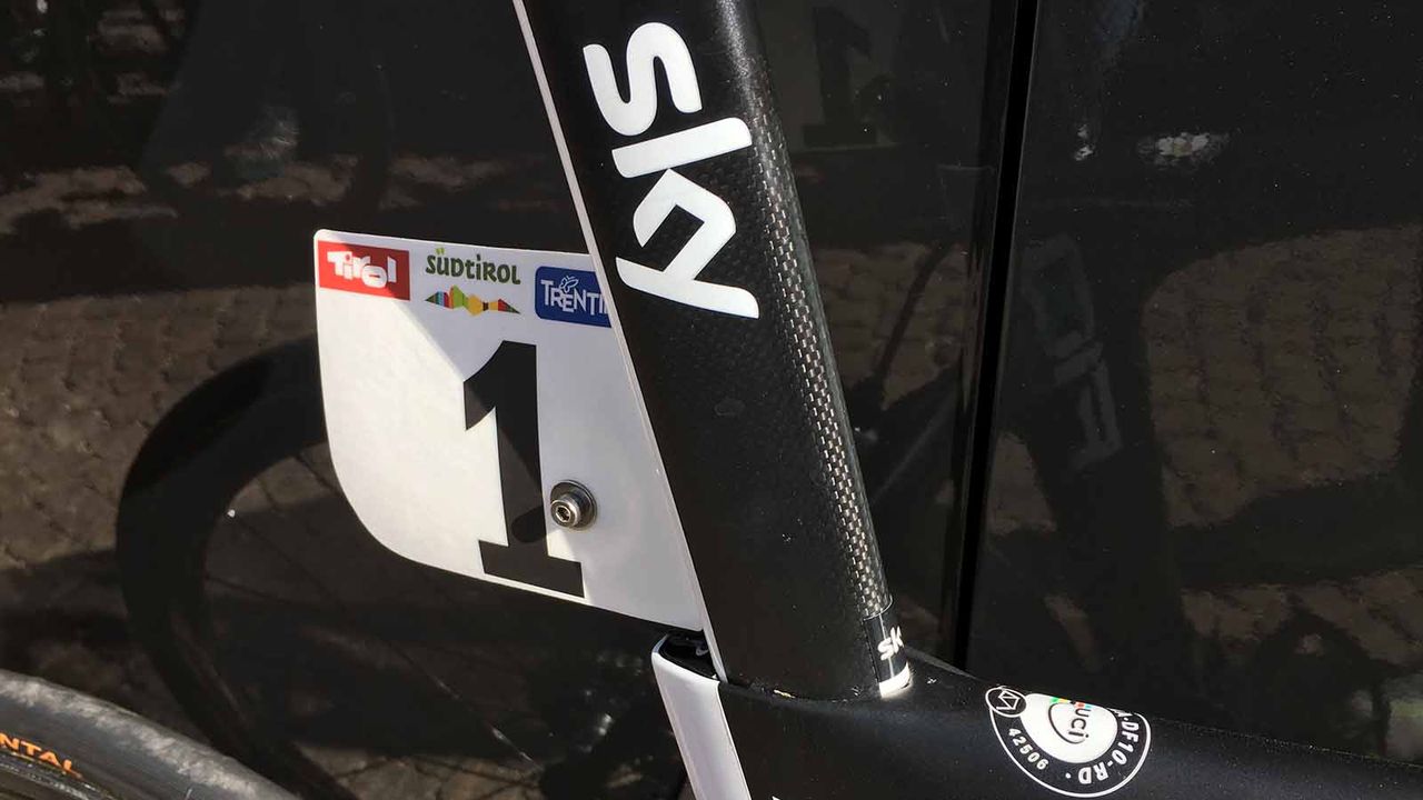 Froome is using the Tour of the Alps as preparation for his Giro d'Italia title challenge