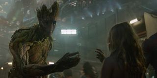 groot guardians of the galaxy flower girl