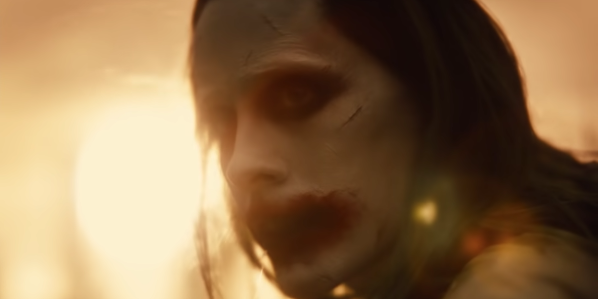 Jared Leto&#039;s Joker in Snyder Cut&#039;s trailer