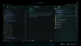 Avowed lockpicks - Lockpicks viewed in a vendors inventory, one of the main ways to get this item.