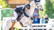 Emily Hamel and Corvett at Kentucky Three-Day Event 2025.