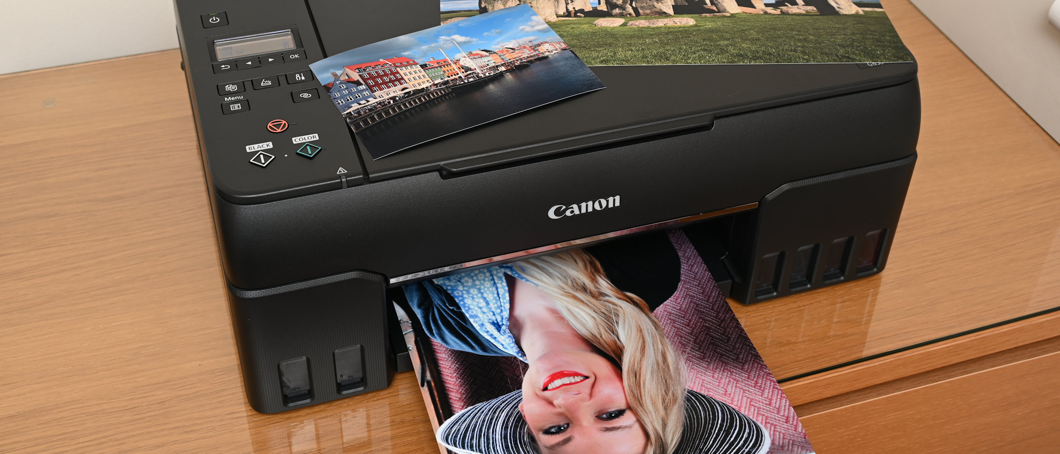 canon printer test print