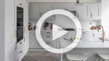 Create an open plan Shaker-style kitchen by extending