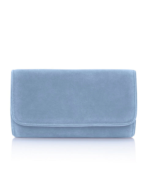 Natasha Powder Blue Suede