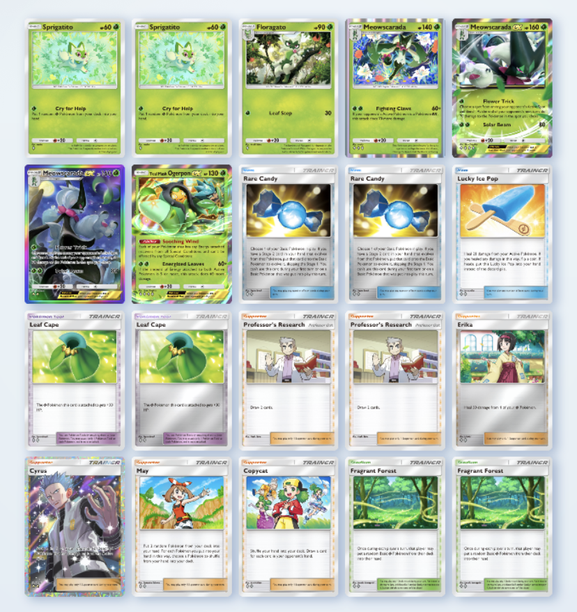 A powerful Meowscarada deck build in Pokemon TCG Pocket