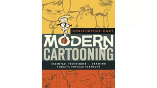 Cover of Modern Cartooning, one of the best drawing books