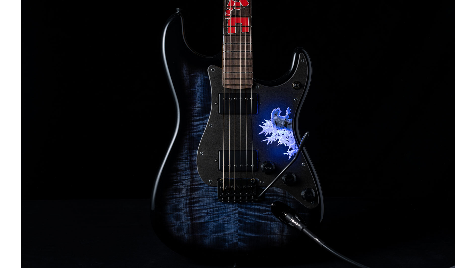 Fender Japan Limited Edition Godzilla Strat body