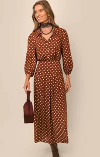 Izzy, Pleated Shirtdress (£245.00) $375.00 | Rixo