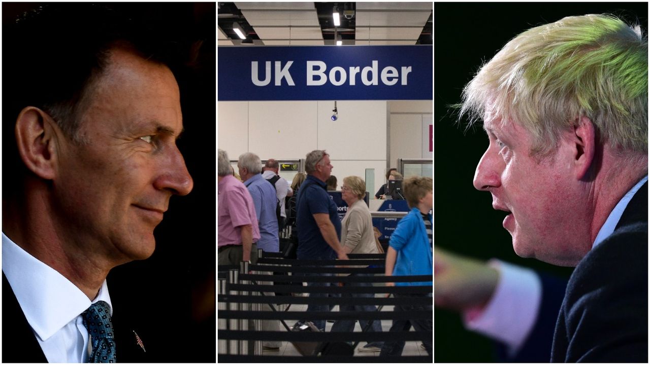 Immigration, Jeremy Hunt, Boris Johnson, Border