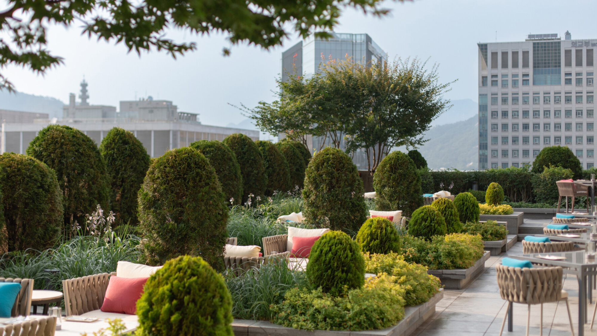 Four Seasons Seoul rooftop