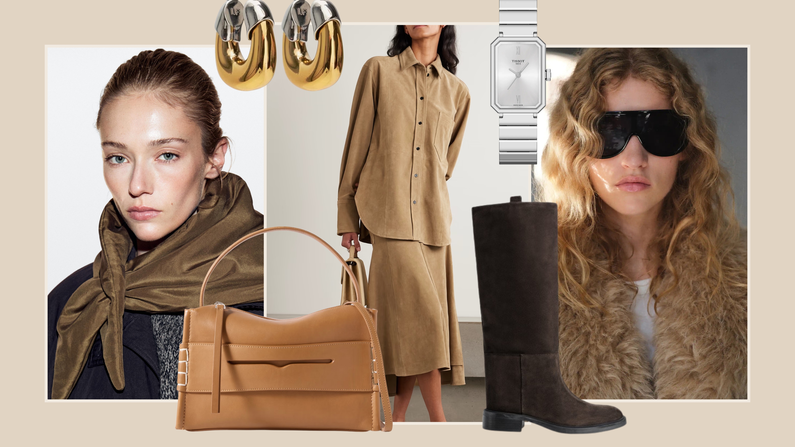 Looks and products from Massimo Dutti; JW Anderson; Net-a-Porter; Victoria Beckham; COS; Mango; Tissot; Lizzie Fortunato; Liberty.