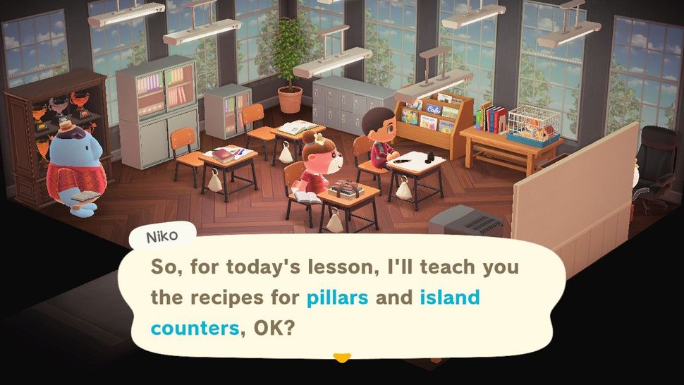 How to unlock island counters and pillars in Animal Crossing Happy