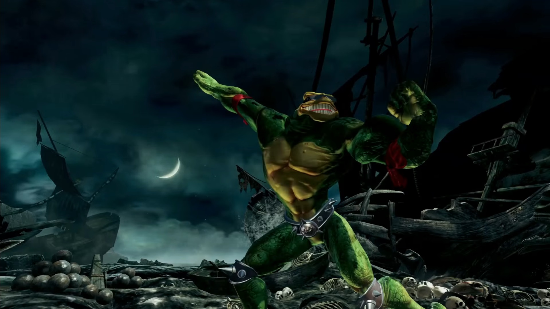 A Promotional Screenshot Of Rash'S Debut Trailer In Killer Instinct (2013).