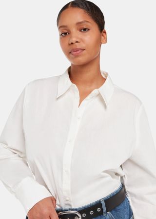 Boxy Cotton Shirt