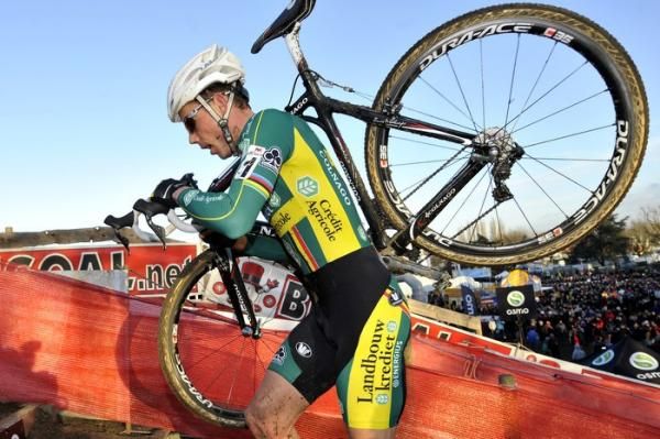 Sven Nys (Landbouwkrediet) was not on song at the Belgian championships.