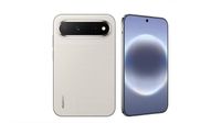 gray Huawei Pura X View front and back
