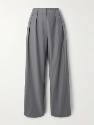 Pantalones anchos plisados ​​Grain De Poudre de Ripley