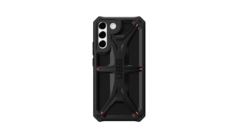 Un estuche Urban Armor Monarch Kevlar para el Galaxy S22 Plus