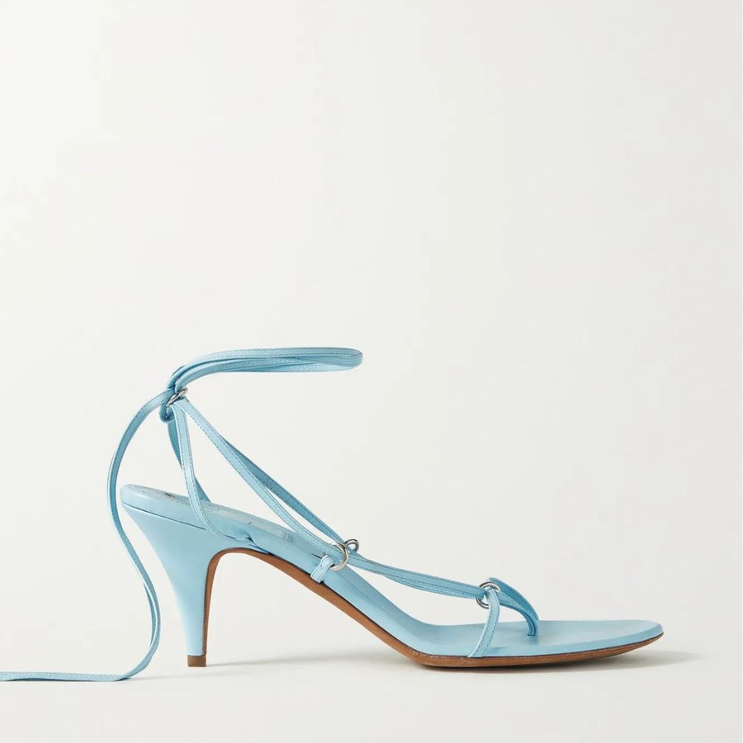 Khaite Marion leather sandals