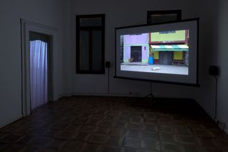 'The Foxes', 2012, installation view at Scotland+Venice, 2013