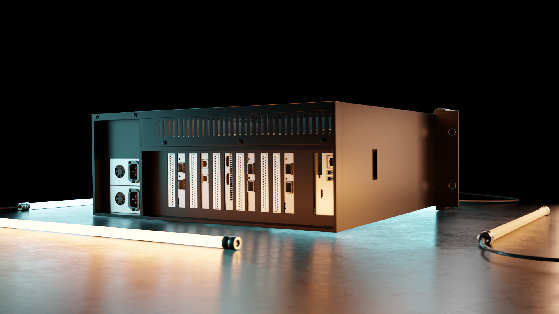 The Datapath five-lot video wall controller.
