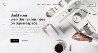 Promo for Squarespace, one of the best ecommerce website builders