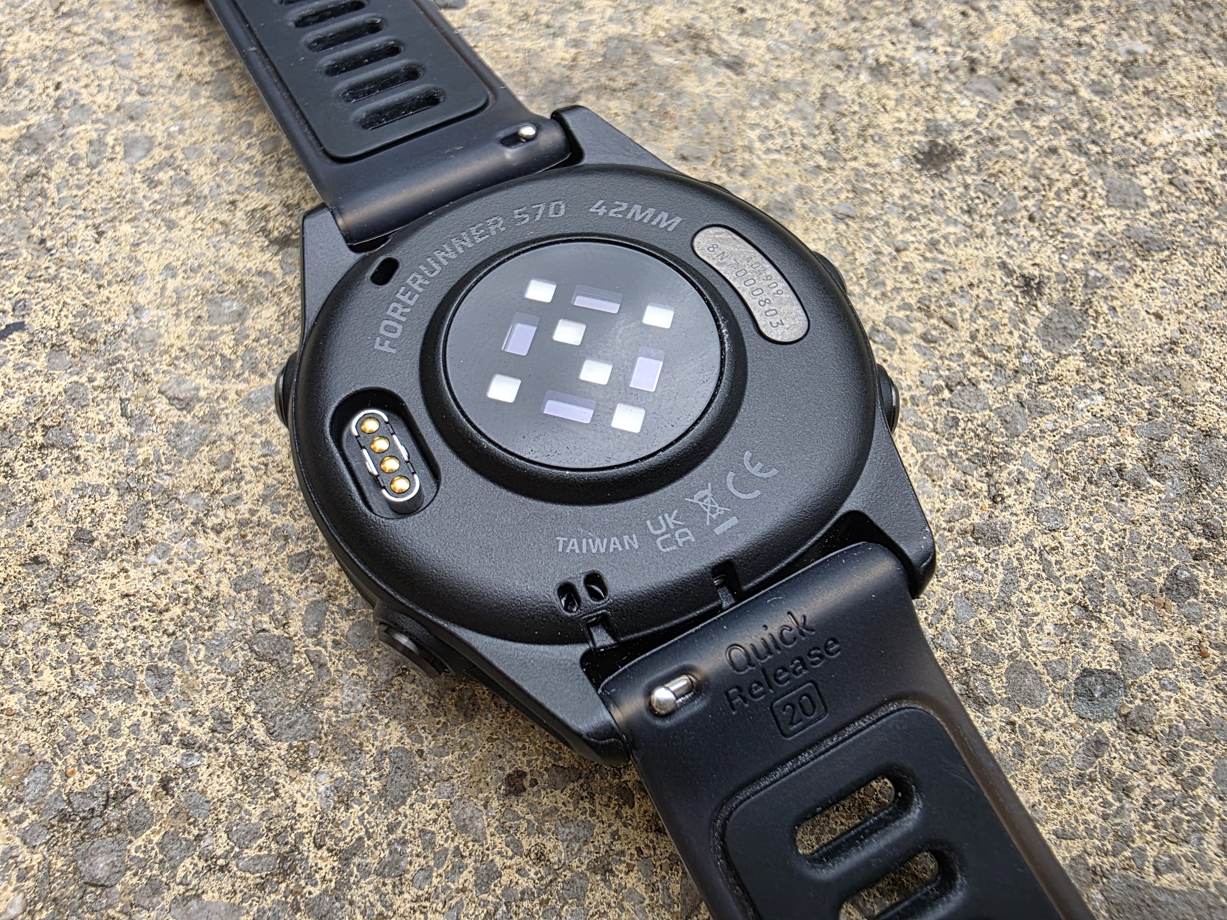 Garmin Forerunner 570 sensor