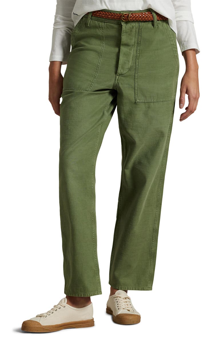 Ricky Cotton Sateen Utility Pants