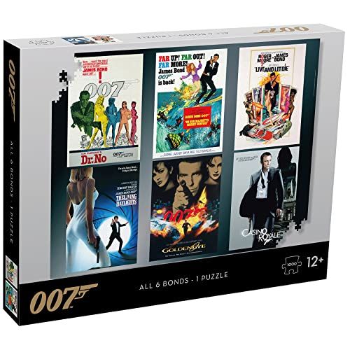 Winning Moves James Bond  1000 Piece Jigsaw Puzzle
