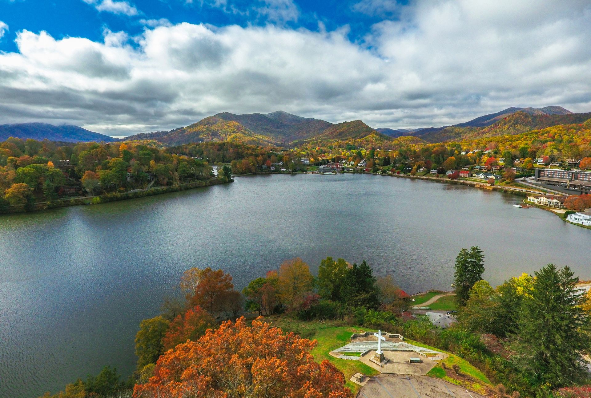 Lake Junaluska in Asheville, North Carolina
