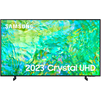 Samsung CU8500 43-inch 4K TV:£649£379 with half-price soundbar offer at Very
