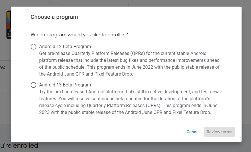Android 13 beta: How to install the public beta on your Pixel | Laptop Mag